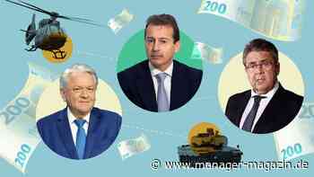 Rheinmetall, Airbus und Co.: Das sind die wichtigsten CEOs und Lobbyisten