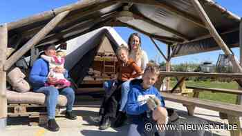Tweede seizoen van boerderijglamping bij ‘t Kiekeboetje start onder stralende zon: “Pony erbij en in mei nog extra tent