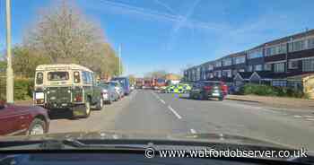 Five fire engines called to fire at Hemel Hempstead flats