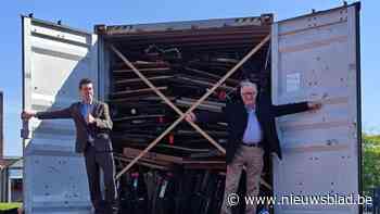 We Make Hope stuurt zeecontainer gevuld met fietsen van Boechout naar Madagascar