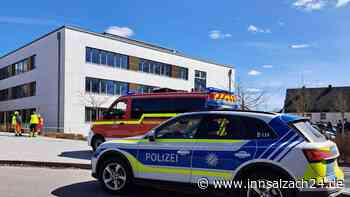 Großeinsatz am Mühldorfer BSZ - Brandmelder schlägt Alarm