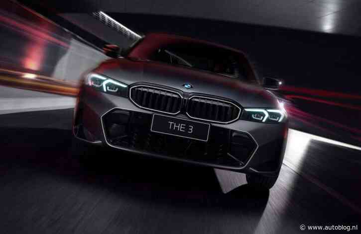 BMW 3 Serie ziet Abraham en viert dat op een vreemde plek