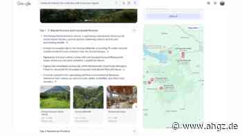Reiseplanung: Google peppt Tools mit KI-Anwendungen auf