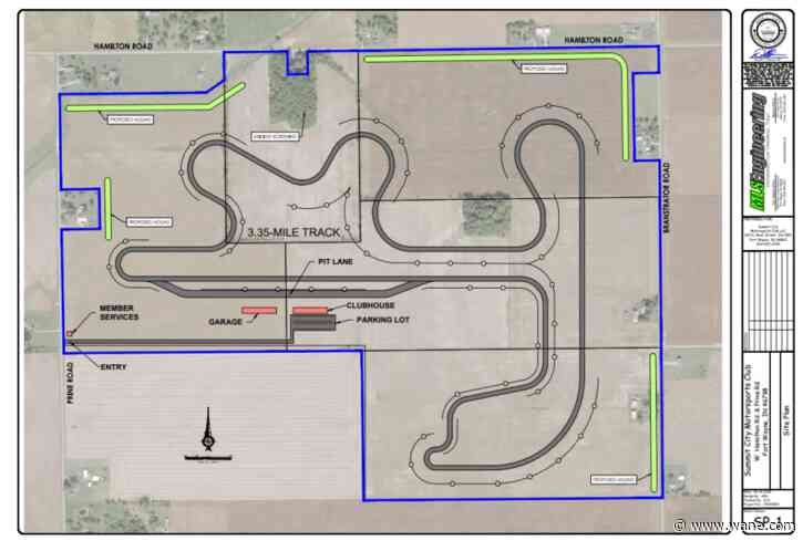 Details emerge concerning plans for Allen County race track