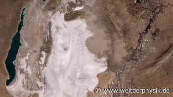 Der Boden unter dem Aralsee hebt sich