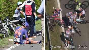 Deutscher Rad-Star erleidet bei Sturz-Drama mehrere Knochenbrüche