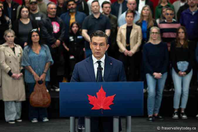 Carney, Poilievre talk seniors, resource project approvals in B.C.