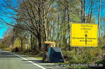 Landwirt erlaubt sich Spaß an der B239 in Kirchlengern
