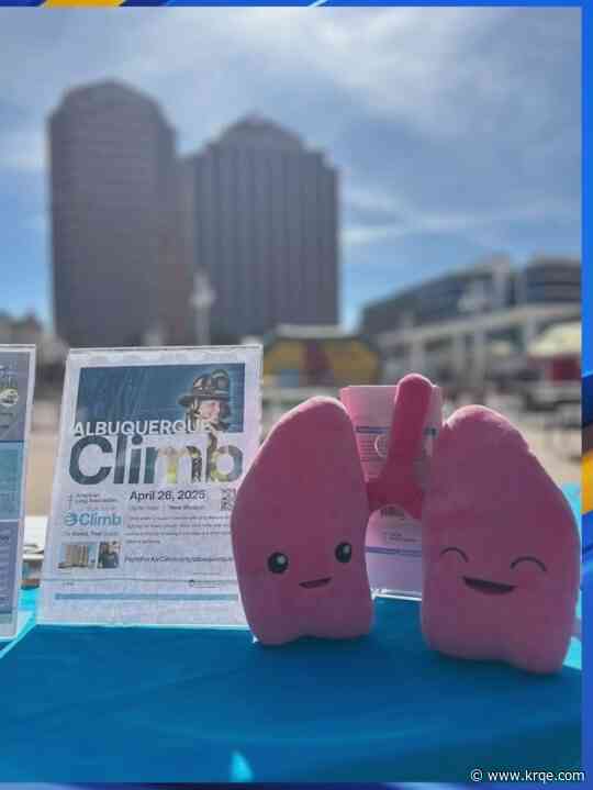 Fight For Air Climb raising awareness and funds for lung health