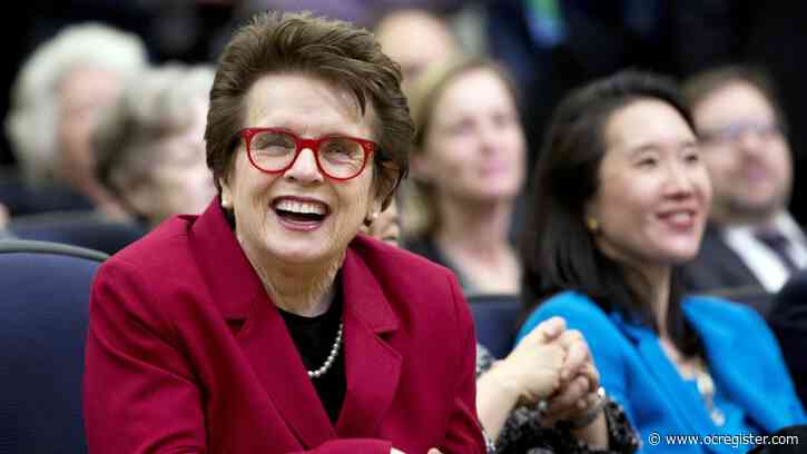 Tennis legend and feminist LGBTQ icon Billie Jean King to receive Walk of Fame star