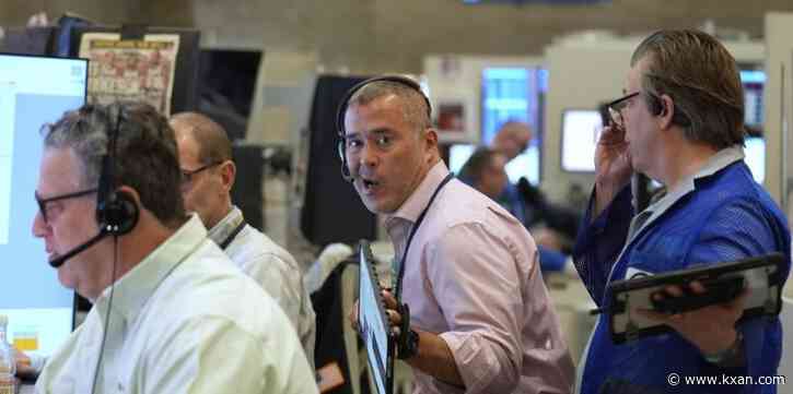 Stocks fall in a manic Monday after Trump doubles down on tariffs