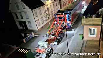 Windpark Kälbling: Schwertransporte durch Calmbach und Höfen