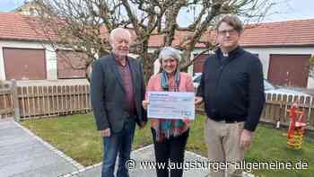 Scheckübergabe an Theotinum Hospiz Greifenberg