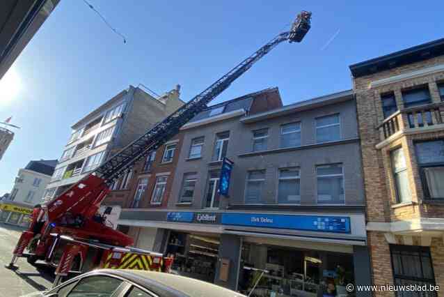 Straat even afgezet na oproep voor brand