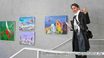 „Malen mit beiden Händen" ist in Landsberg zu sehen