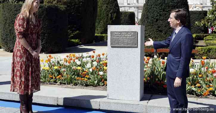 Dankbare Prinzessin: Amalia schenkt Madrid 7.500 Tulpen