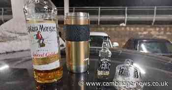 Drink driver found with two empty bottles of Jack Daniels in supermarket car park