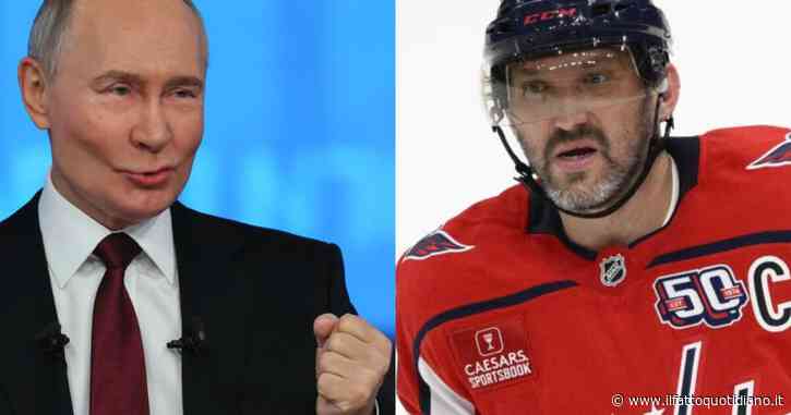 Hockey, il russo Ovechkin stabilisce il nuovo record di punti Nhl. E Putin si complimenta: “Ti auguro salute, felicità e spirito combattivo”