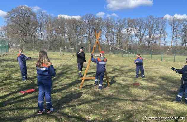 FW-OLL: Kreisjugendfeuerwehr Landkreis Oldenburg startet erfolgreich in die Wettbewerbssaison mit dem Orientierungsmarsch