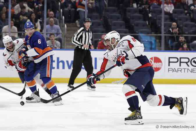 Forwards Alex Ovechkin, Nick Suzuki and Robert Thomas named NHL’s three stars
