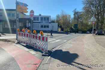 Unterführung in Schweicheln halbseitig gesperrt
