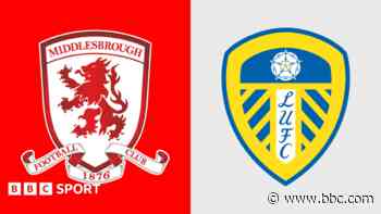 Pick of the stats: Middlesbrough v Leeds United
