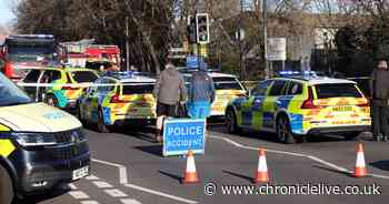 Wallsend multi-vehicle crash leads to road closure with emergency services on scene