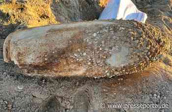 FW Ludwigshafen: Kampfmittelfund in Ludwigshafen-West