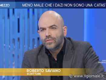La sparata di Saviano su Meloni, compra Usa compra e Totti: quindi, oggi...