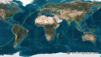 Indian experiment module falls from space and crashes into ocean, but it's all according to plan