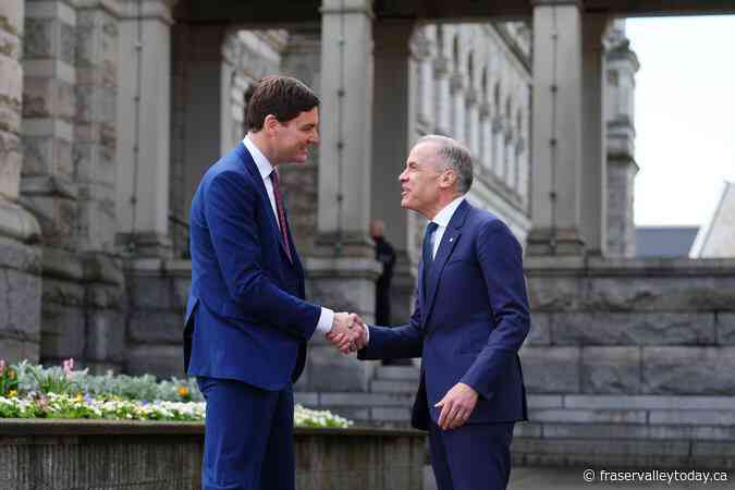 Carney, Eby meet in Victoria with softwood lumber duties a focal point