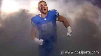 Aidan Hutchinson injury update: Lions star posts promising video six months after suffering severe leg injury