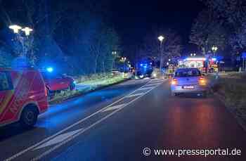 FW Ratingen: Verkehrsunfall, eine schwerverletzte Person