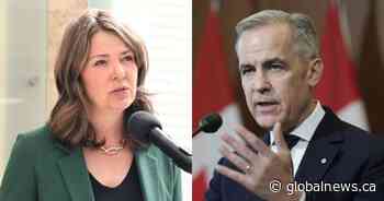 Alberta premier suggests Mark Carney has issues with ‘strong conservative women’