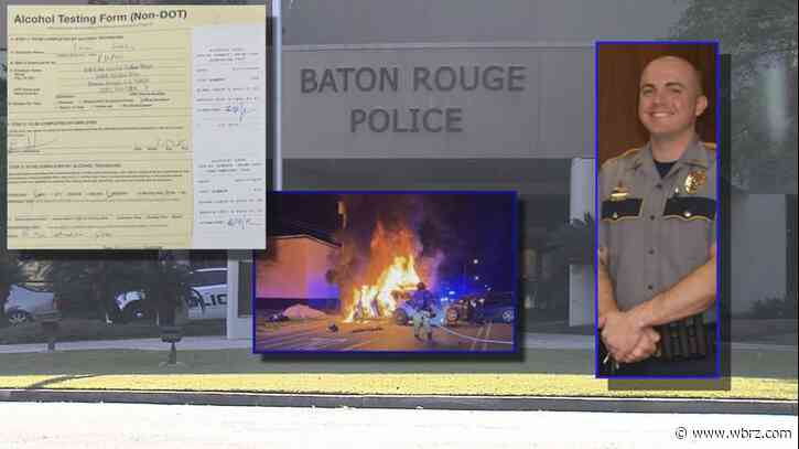 Attorney explains why BRPD officer who blew over the limit after wreck likely won't get charged