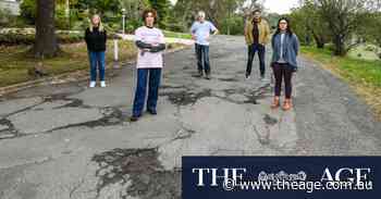 Why locals are fighting to keep the potholes on this dilapidated road