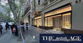 Organised crime behind spate of ram-raids on Melbourne luxury stores, retailers say