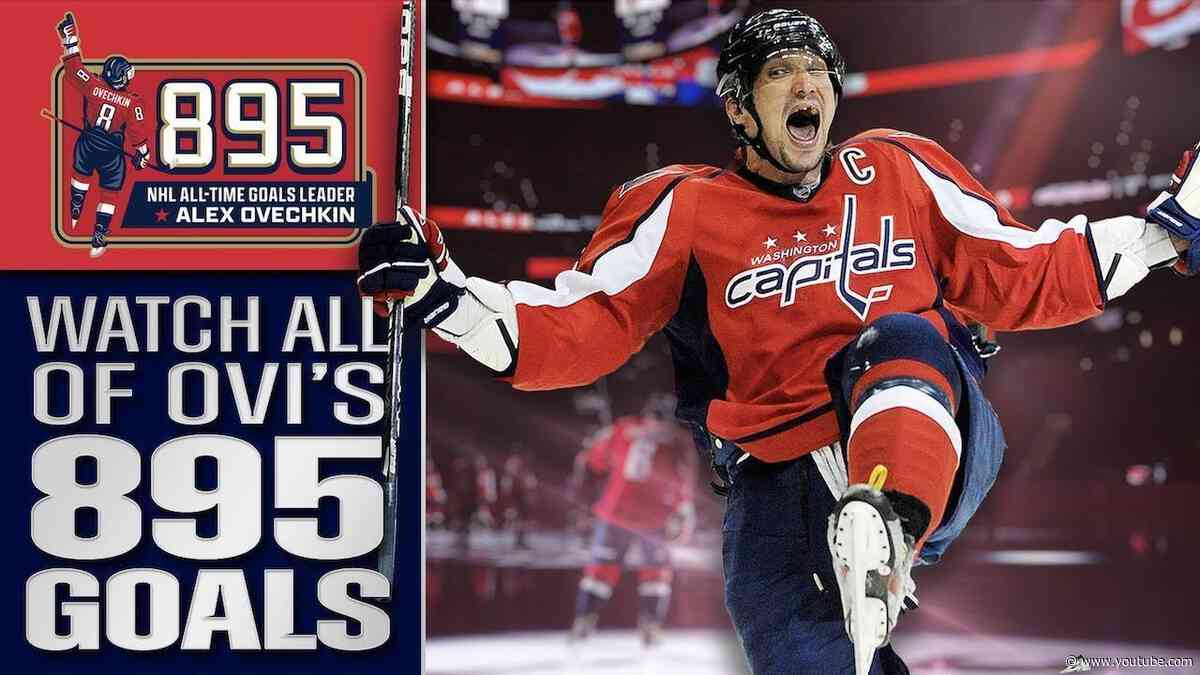 Best goals Ovechkin on road to NHL history. Top 10