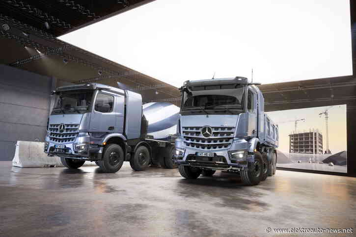 Bauma: Mercedes zeigt E-Lkw eArocs 400