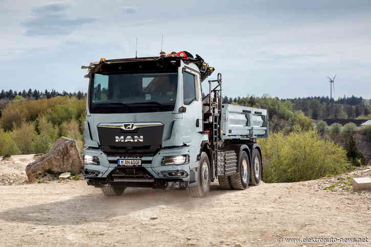 MAN zeigt seine flexiblen Elektro-Lkw auf der Bauma