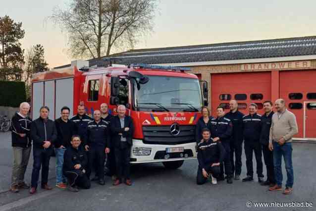 Nieuwe autopomp voor brandweer Westrozebeke