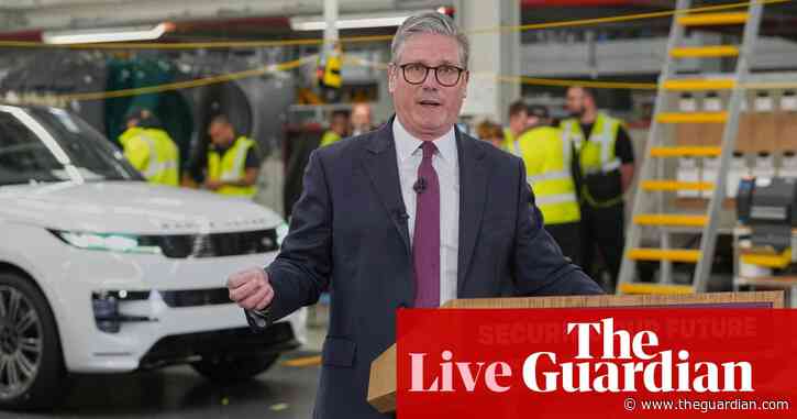 UK politics: Starmer sticks by manifesto pledge not to raise taxes amid tariff turmoil – as it happened