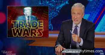 Jon Stewart Can’t Stomach Trump’s Stock Market ‘Medicine’