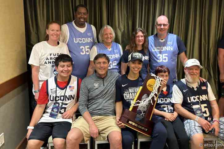 DC high school basketball coach reacts to former player winning NCAA title