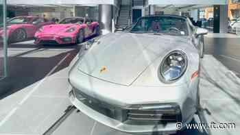 Porsche sales drop despite jump in US demand
