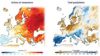 Last month was the second-warmest March on RECORD - with global average temperatures hitting 14.06°C