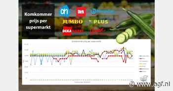 Komkommerprijs daalt, stabiele prijzen voor trostomaten