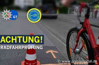 POL-GT: Fahrradprüfung an der Paul-Maar-Schule