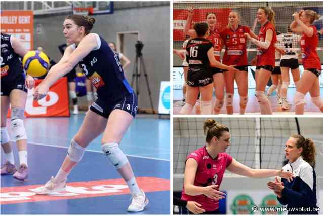 OVERZICHT LIGA VROUWEN. Asterix Avo kent tegenstander voor finale, VC Oudegem en Dok Noord willen nog een rol spelen in Champion Play-off