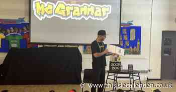 Rapping teacher and social media star performs at Dagenham school